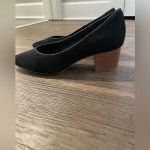 Sole Society Black Block Heels, Never Worn, Size 7